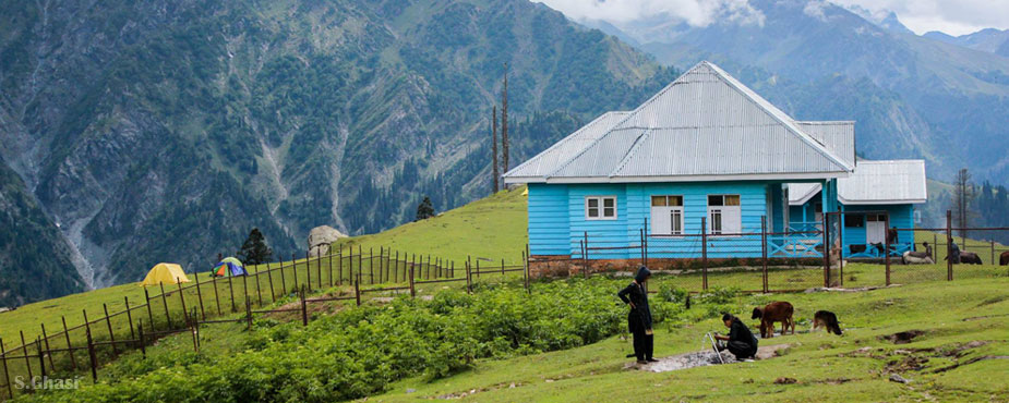 Naranag Gangabal Trekking Route